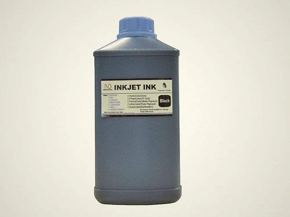1 Liter ND® Black Dye refill ink for Cartridge 79 Stylus Photo 1400 1410