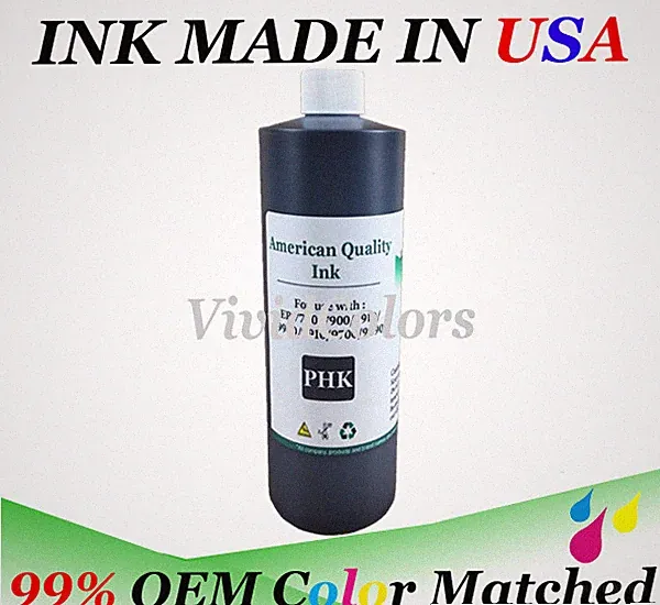 1 pint Photo Black refill ink for 4000 Photo Black ink