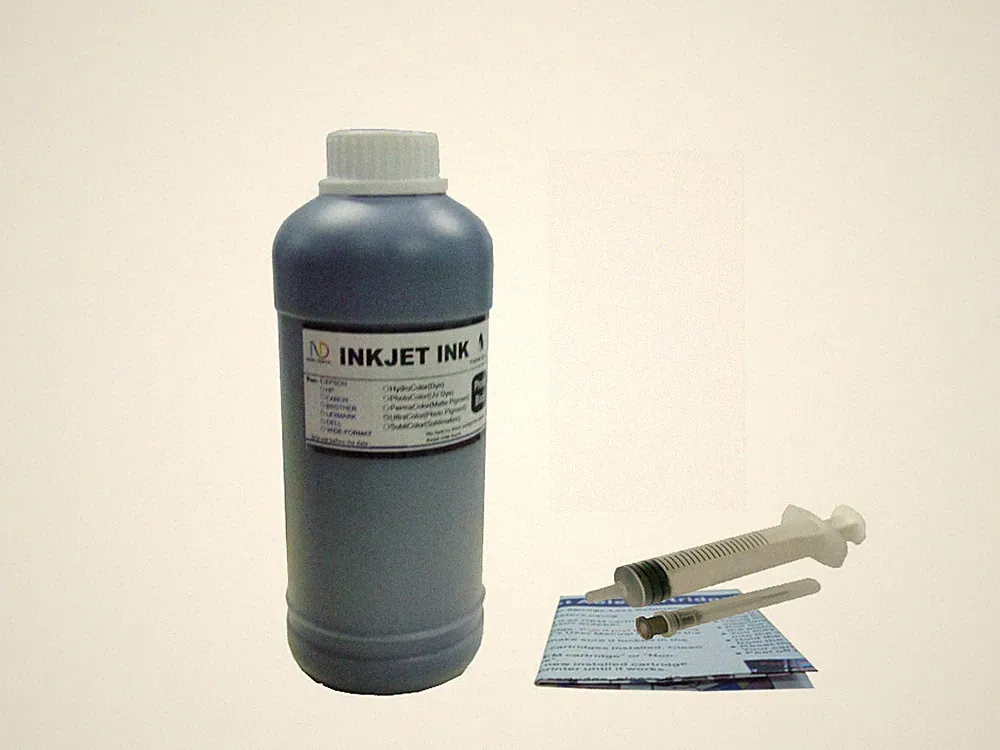 1Pint/16OZ Photo Black ink for HP printer cartridge