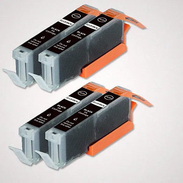 4 PK Photo Black Printer Ink Compatible for CLI 271 XL MG6821 TS5020 TS6020