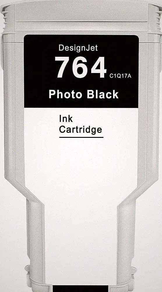 764 Ink Cartridge Black 300ml C1Q17A for HP DesignJet T3500 Postscript Printer