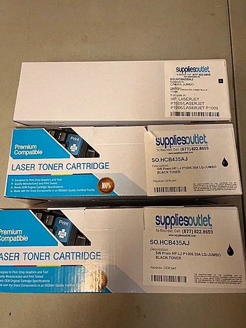 Compatible Printer Laser Toner Cartridge Black Toner