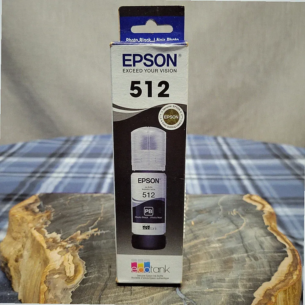 Epson 512 Photo Black Ink Bottle