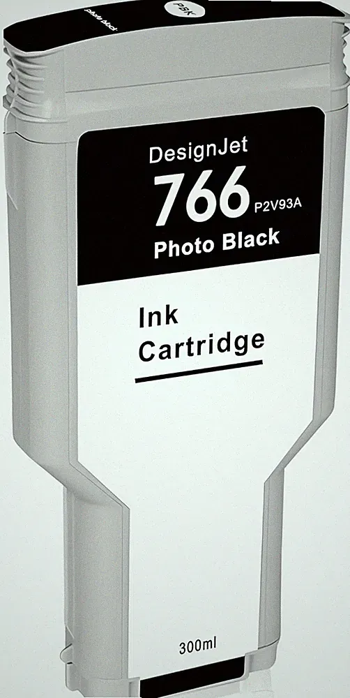 NEW 766 Photo Black Ink Cartridge 300ml for HP DesignJet XL3600 Printer 3ED57A