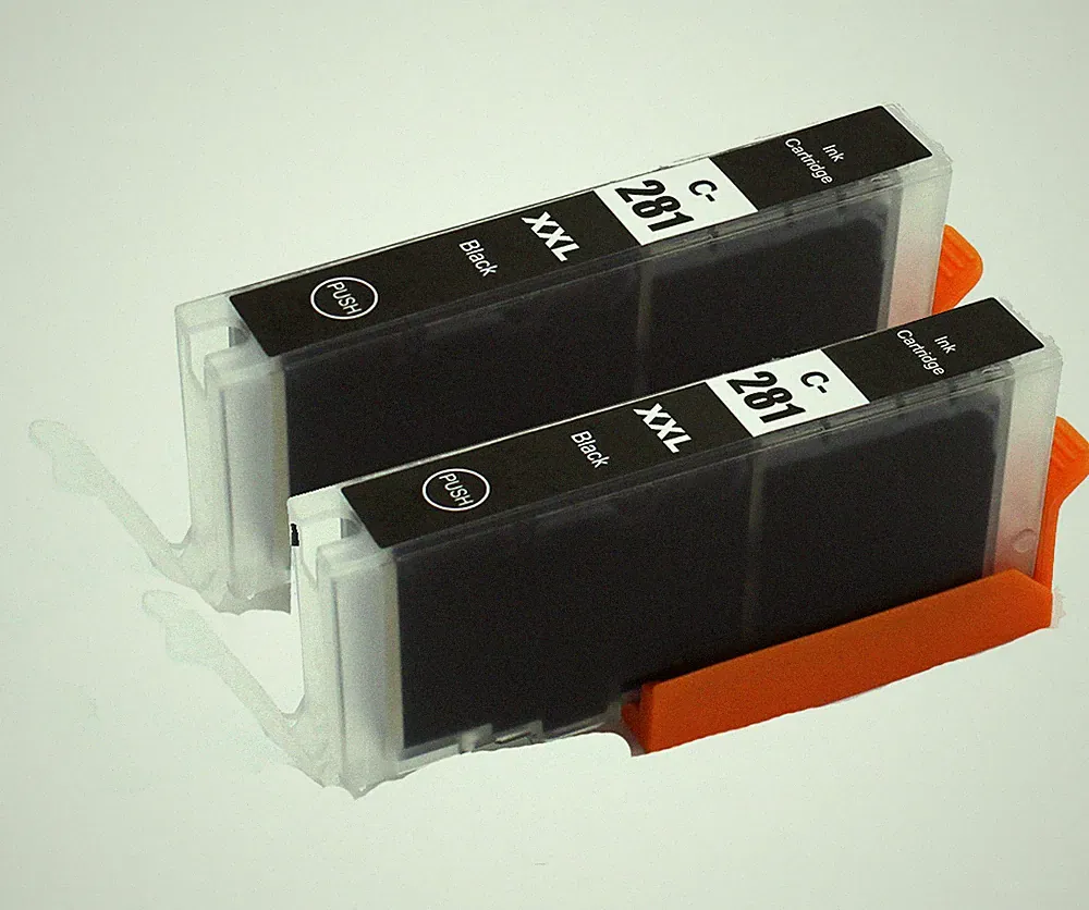 XXL Photo Black Printer Ink works for CLI-281 Canon TS702 TS8320 TS9521C TR7520